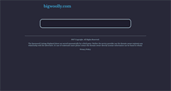 Desktop Screenshot of bigwoolly.com